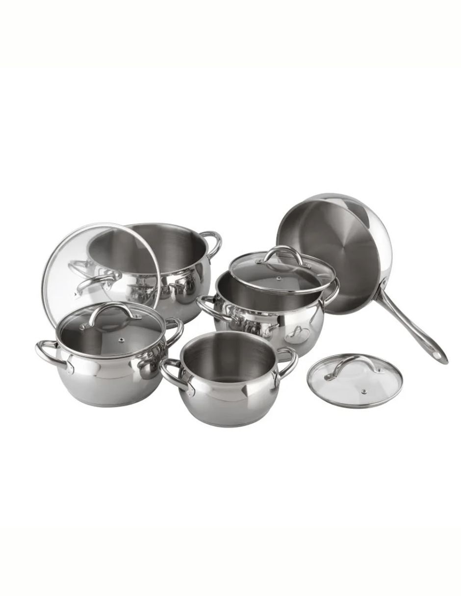 Batería de cocina Kuchen de acero inoxidable 9 piezas 5