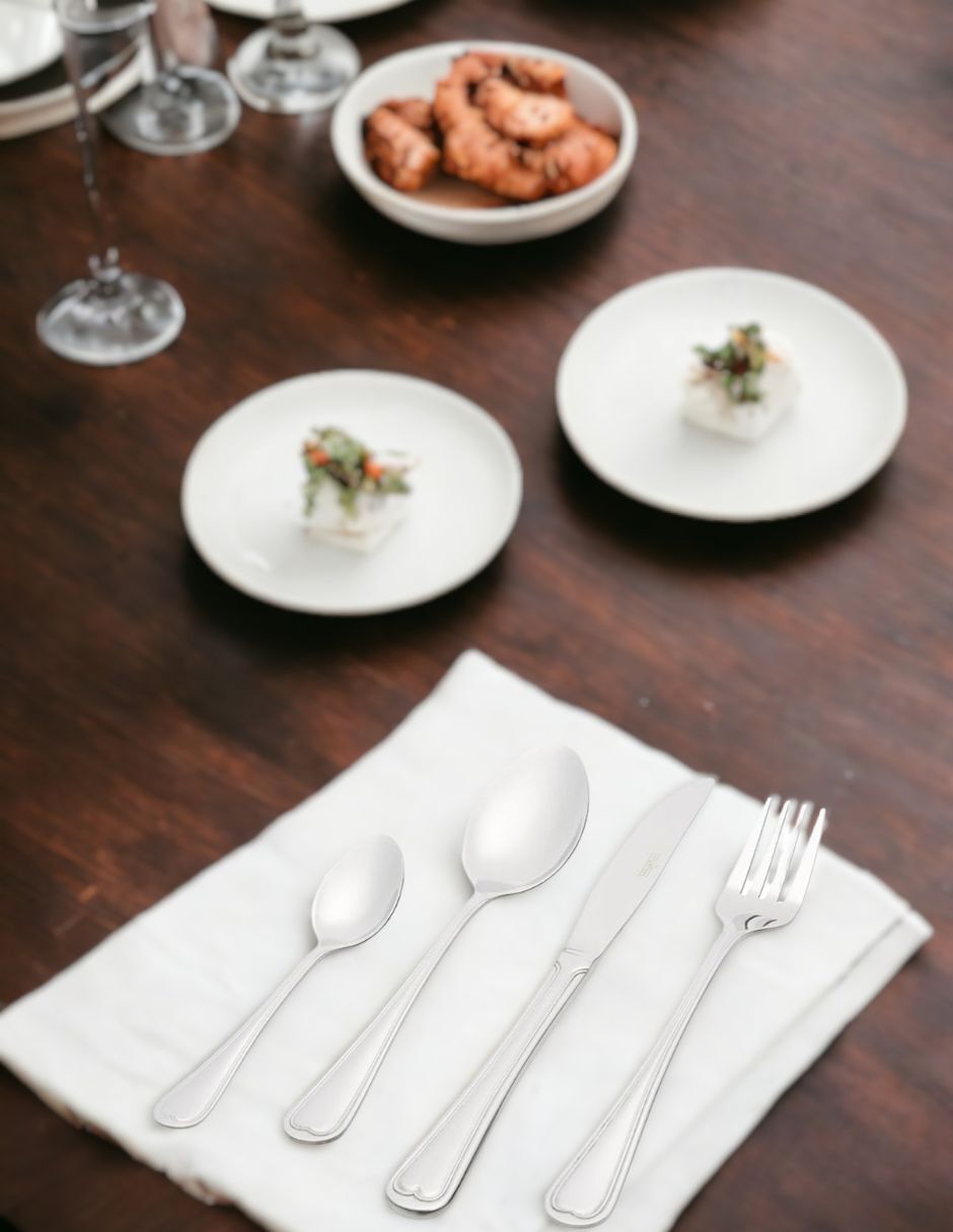 Set cubiertos de acero inoxidable 48 piezas 4