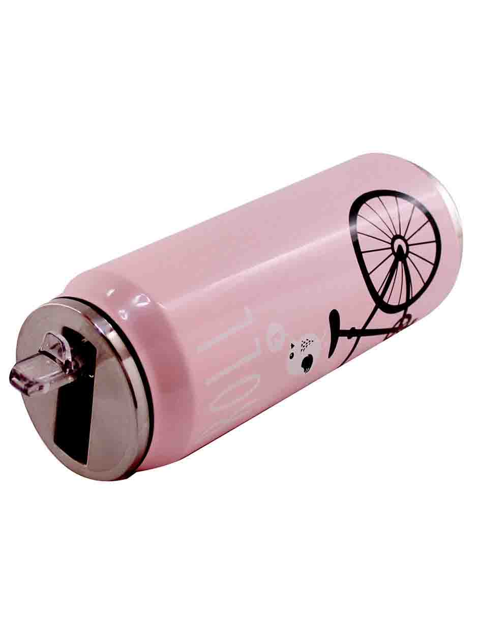 Termo de acero inoxidable con tapa rosca 4
