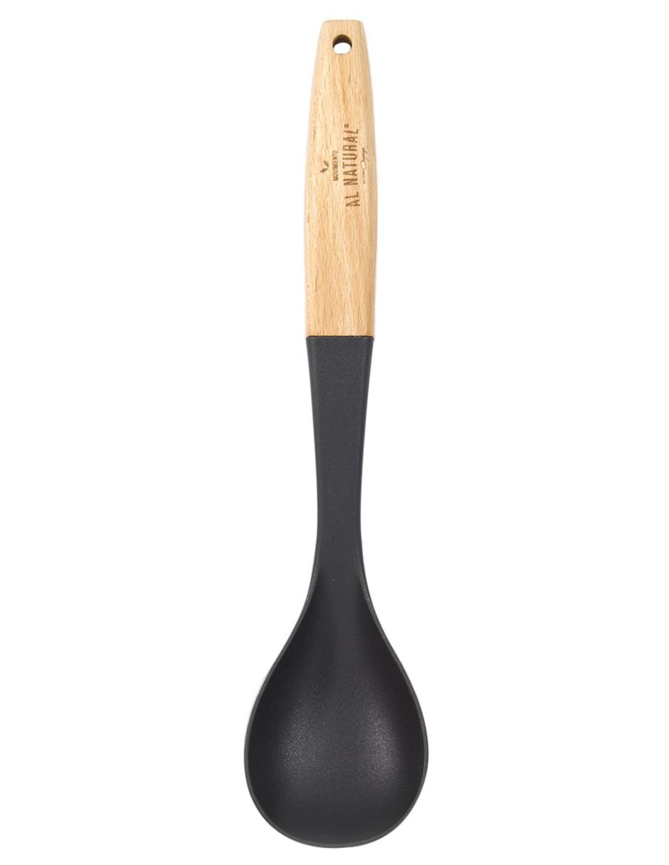 Cuchara madera Al Natural 33 cm gris 1