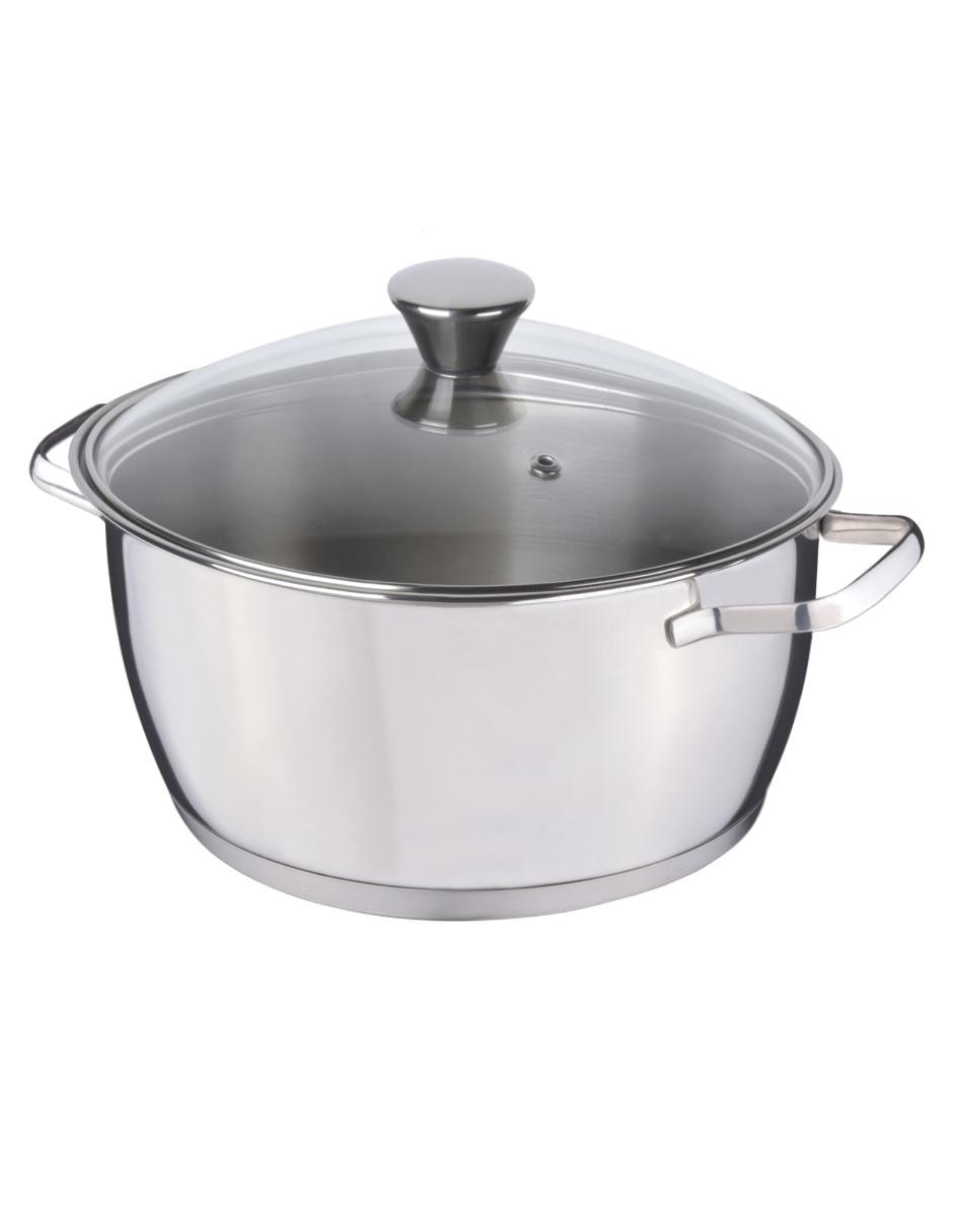 Batería de cocina Allegra de acero inoxidable 10 piezas 3