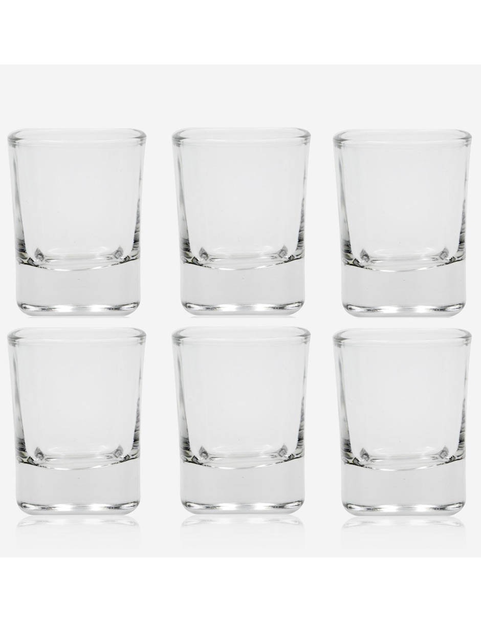 Comprar Set de 6 Vasos Vidrio Marca Haus - 370ml