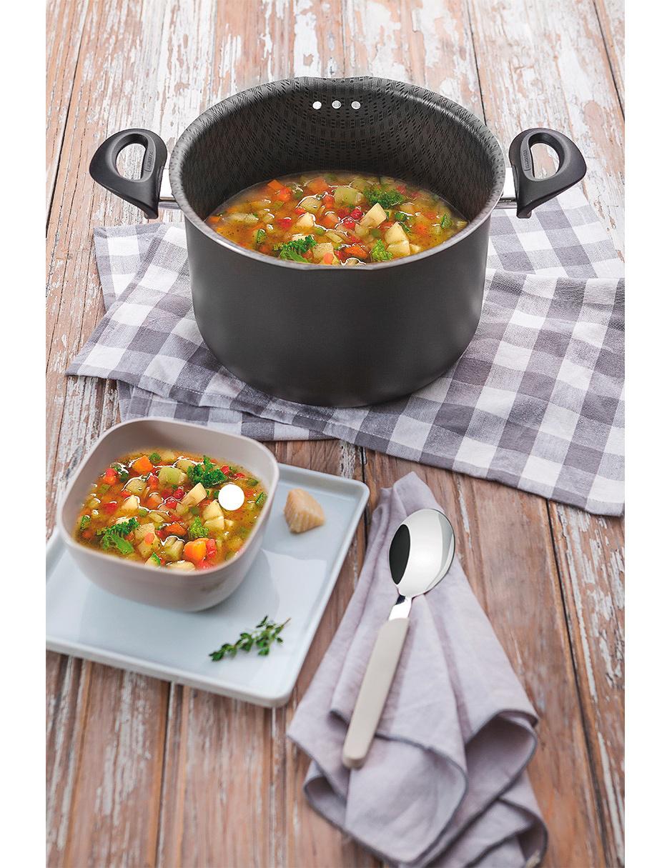 Olla para pasta de aluminio antiadherente convencional 6