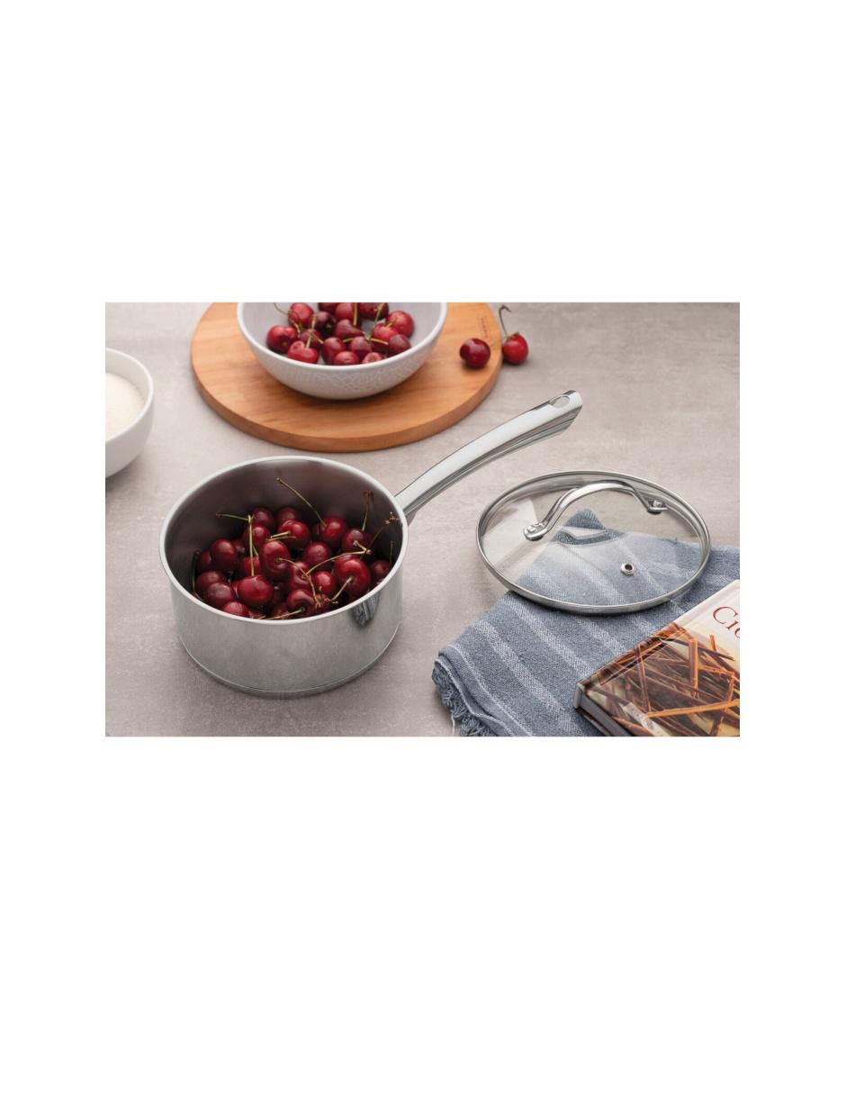 Batería de cocina 7 piezas acero inoxidable Una 6