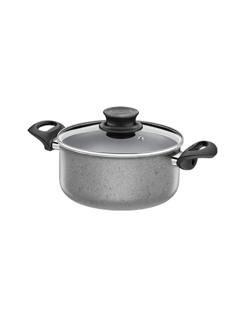 Batería de cocina de aluminio antiadherente convencional 11 piezas 2