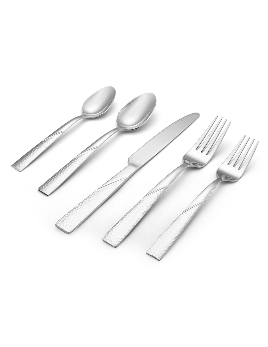 Set cubiertos de acero inoxidable 20 piezas 2