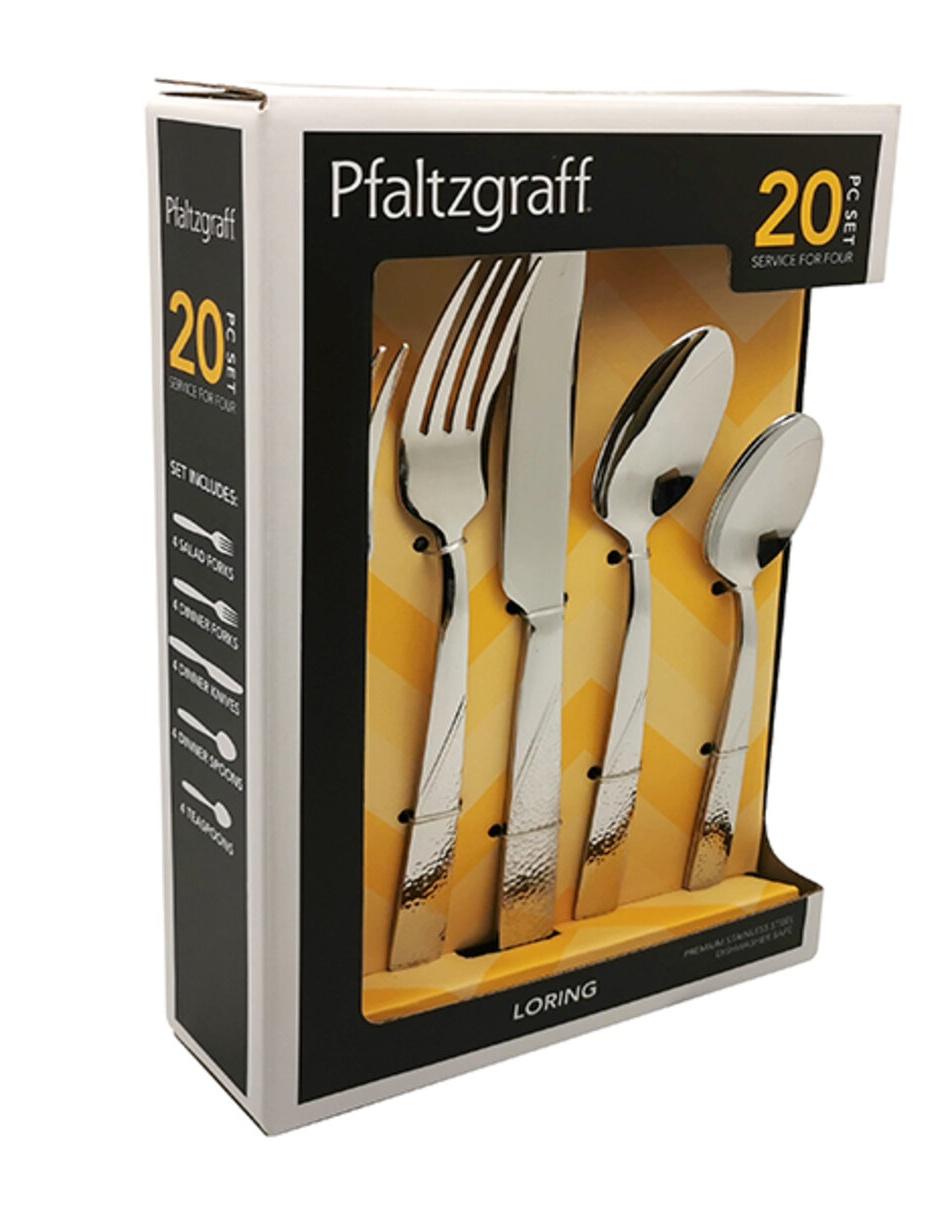 Set cubiertos de acero inoxidable 20 piezas 3