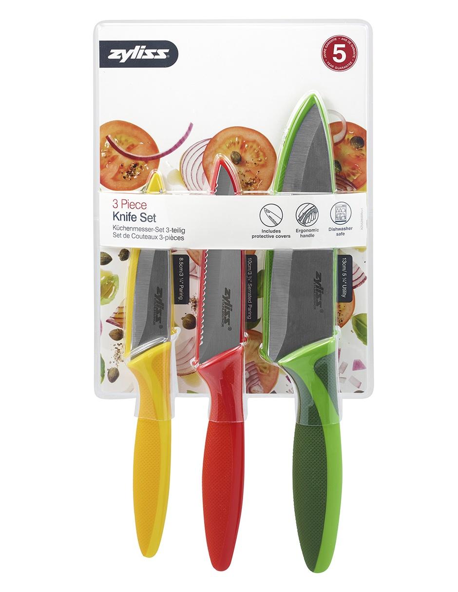 Set de cuchillos multiusos  3 piezas 3