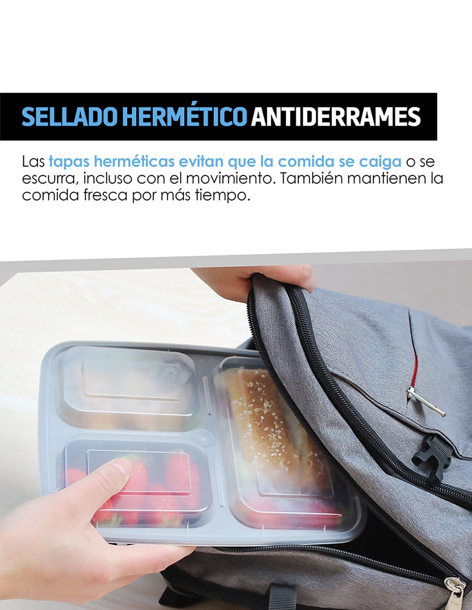 Contenedor hermético plástico 5