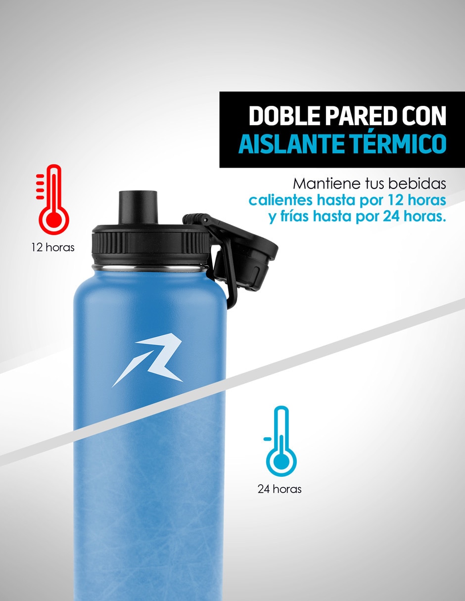 Termo de acero con tapa rosca 1.2 L 4