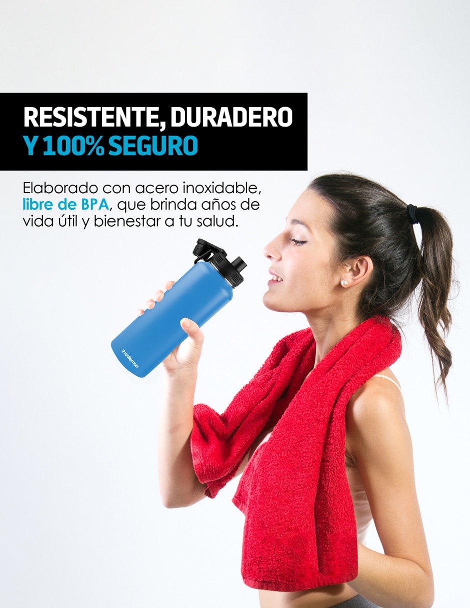 Termo de acero con tapa rosca 1.2 L 5