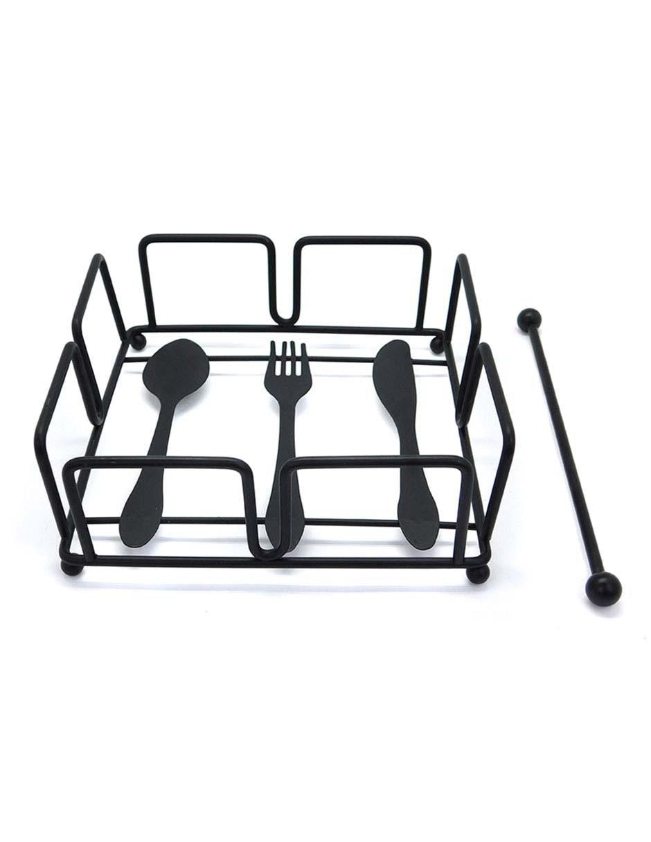 Servilletero con forma de utensilios 2