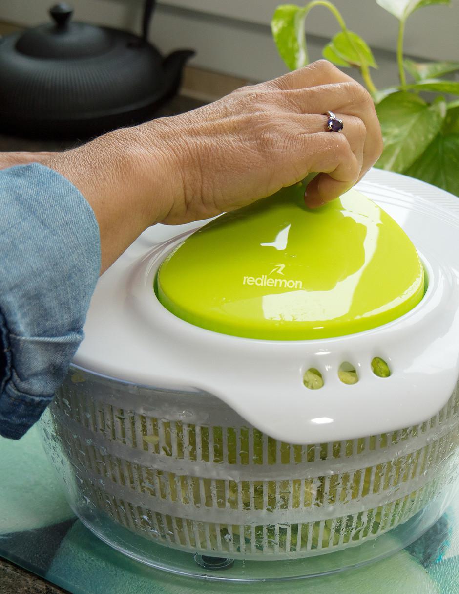 Centrifugadora de ensalada con escurridor Redlemon Salad Spinner 7