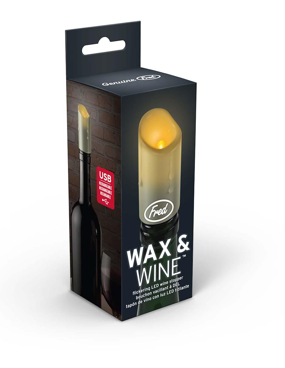 Tapón para botella de vino Wax & Wine 2