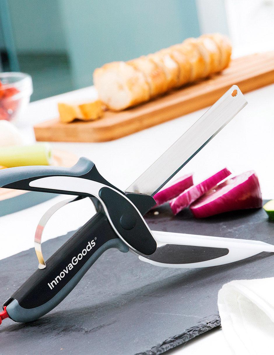 Cuchillo tijera con mini tabla de cortar InnovaGoods 3