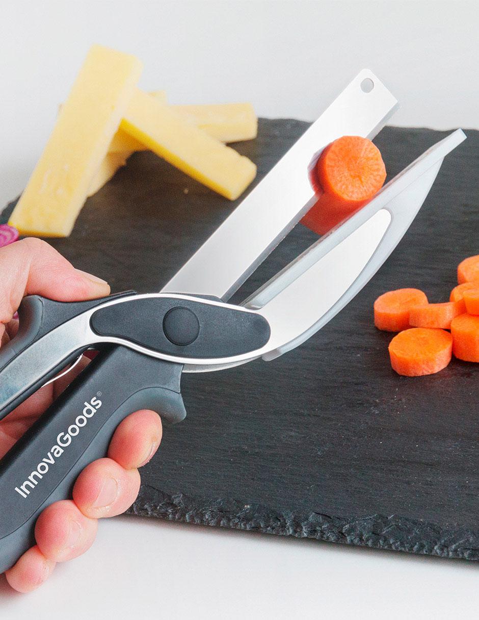 Cuchillo tijera con mini tabla de cortar InnovaGoods 4