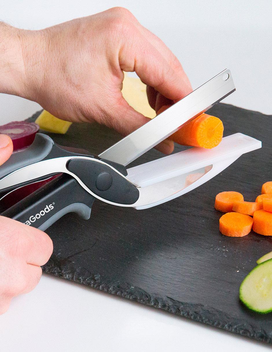 Cuchillo tijera con mini tabla de cortar InnovaGoods 5