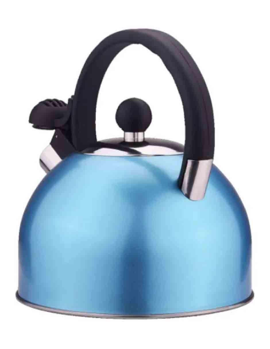 Tetera silbadora de acero inoxidable 3