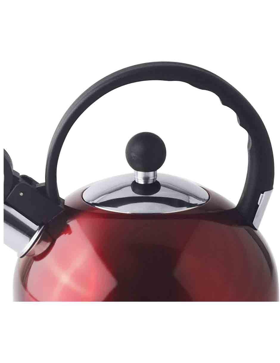 Tetera silbadora de acero inoxidable 5