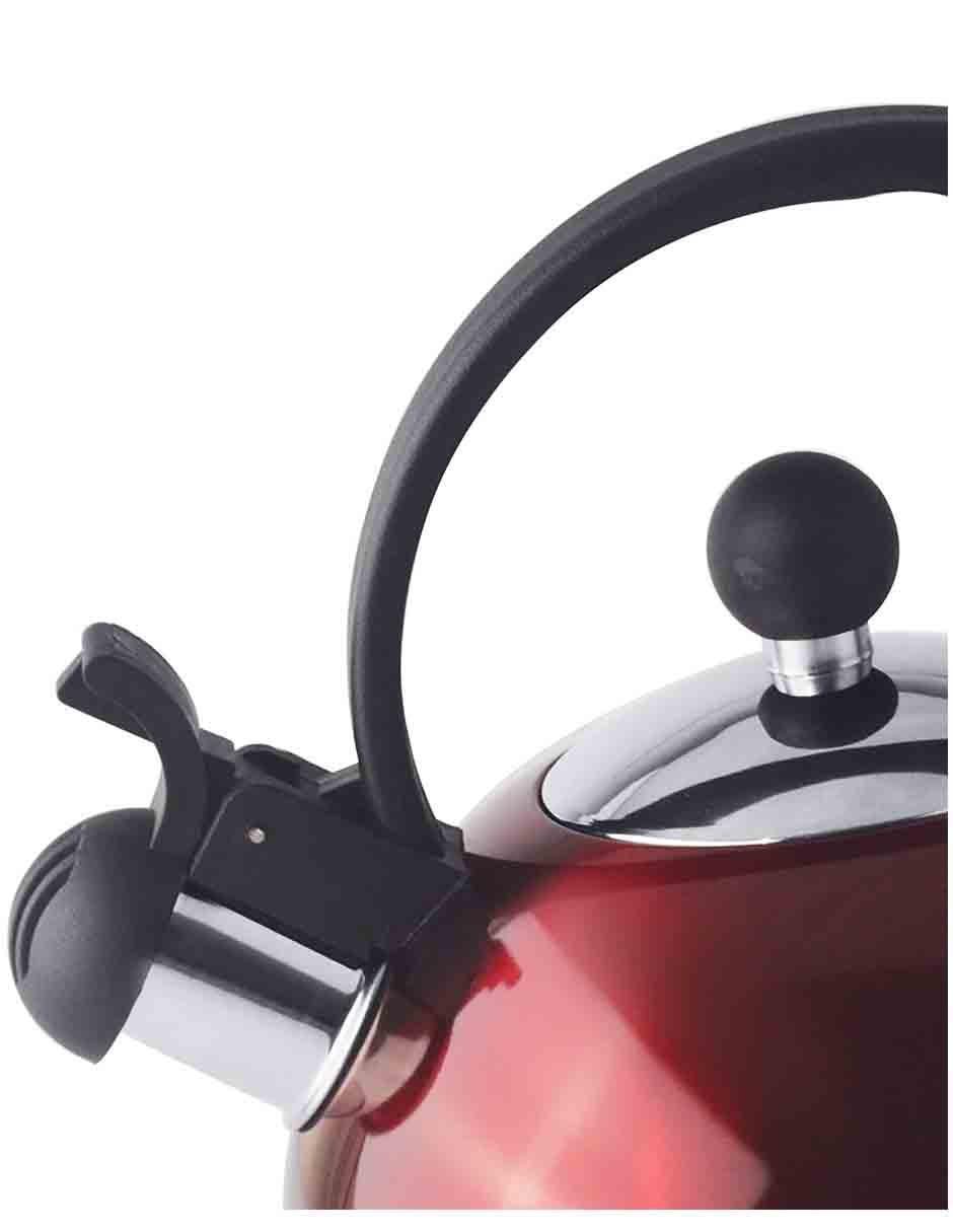 Tetera silbadora de acero inoxidable 6