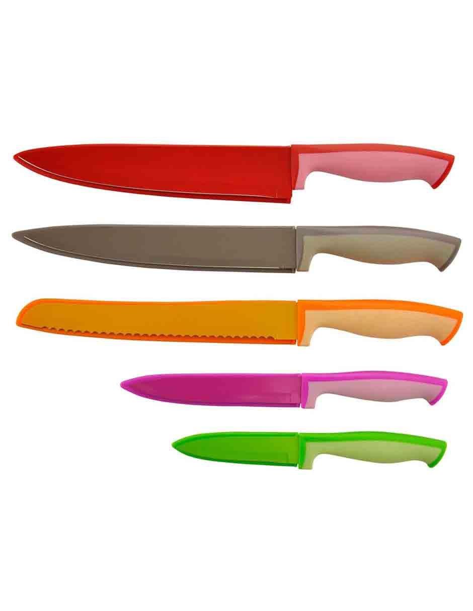 Set de 5 cuchillos