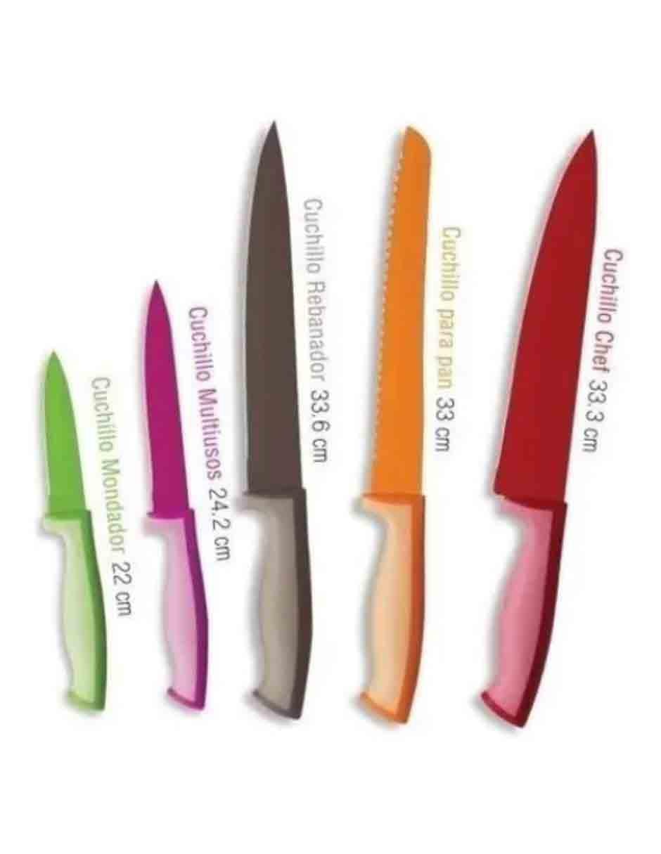 Set de 5 cuchillos 2
