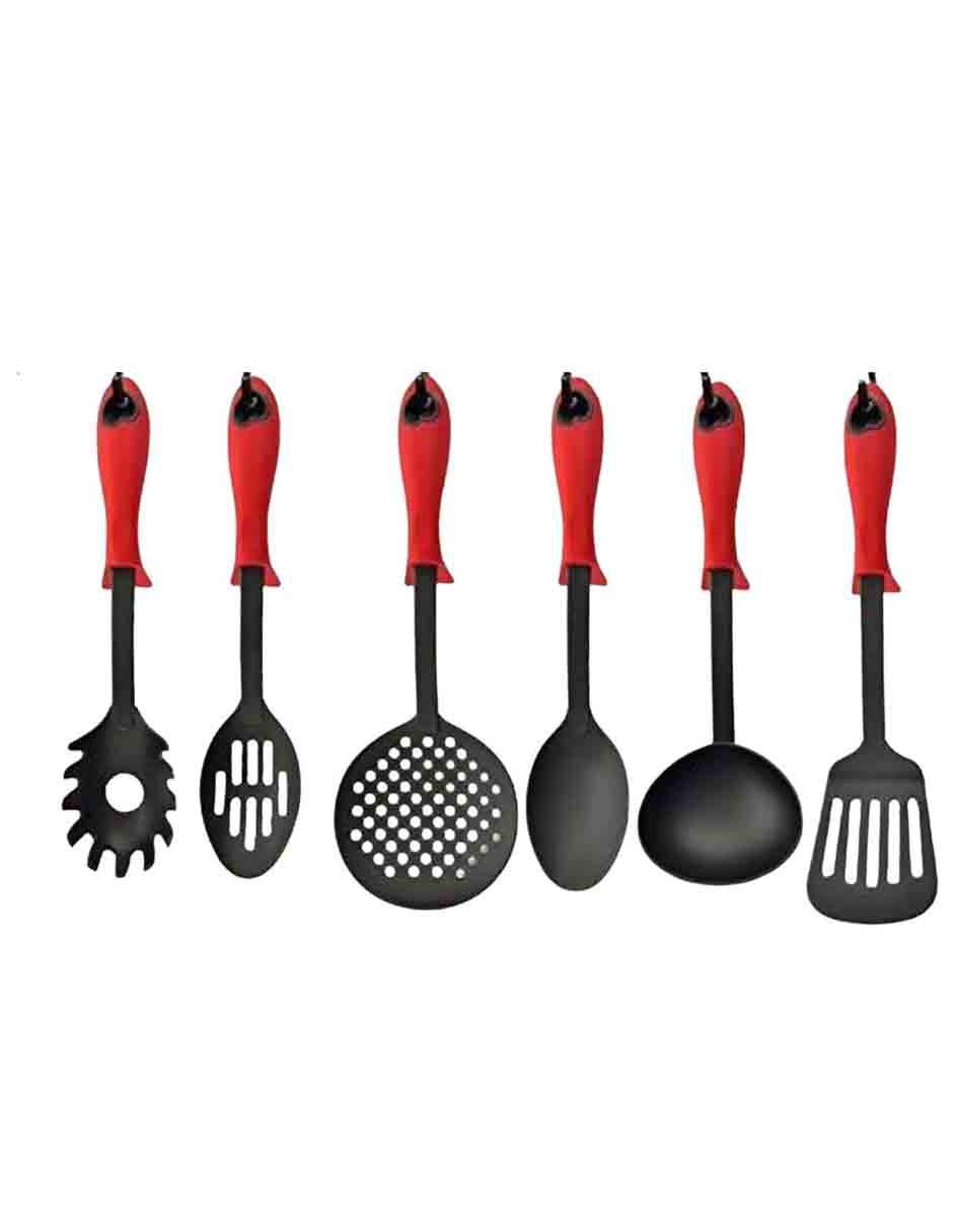 Set de utensilios de cocina con base Yajad Hogar