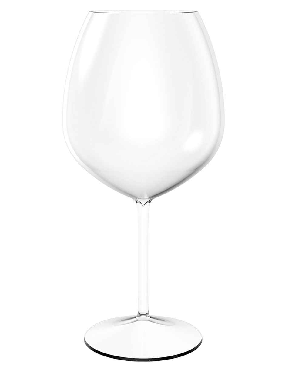 COPA DE VINO PLASTICA - BLANCA