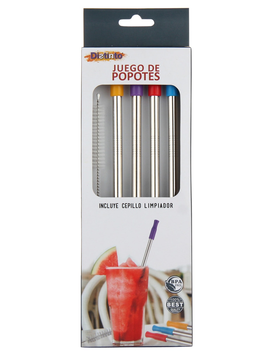 Set de 4 popotes