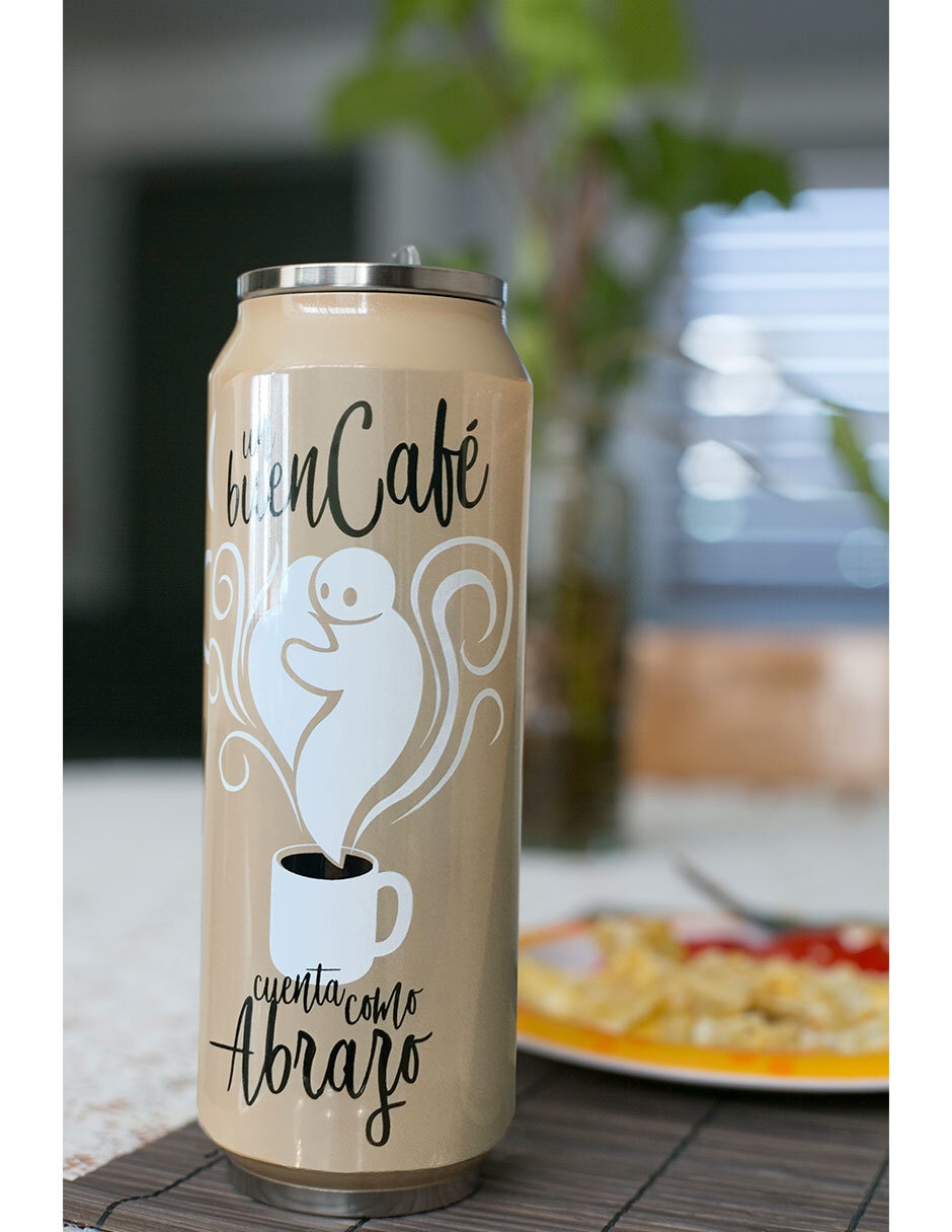 Termo doble pared de acero inoxidable con tapa rosca 680 ml 2