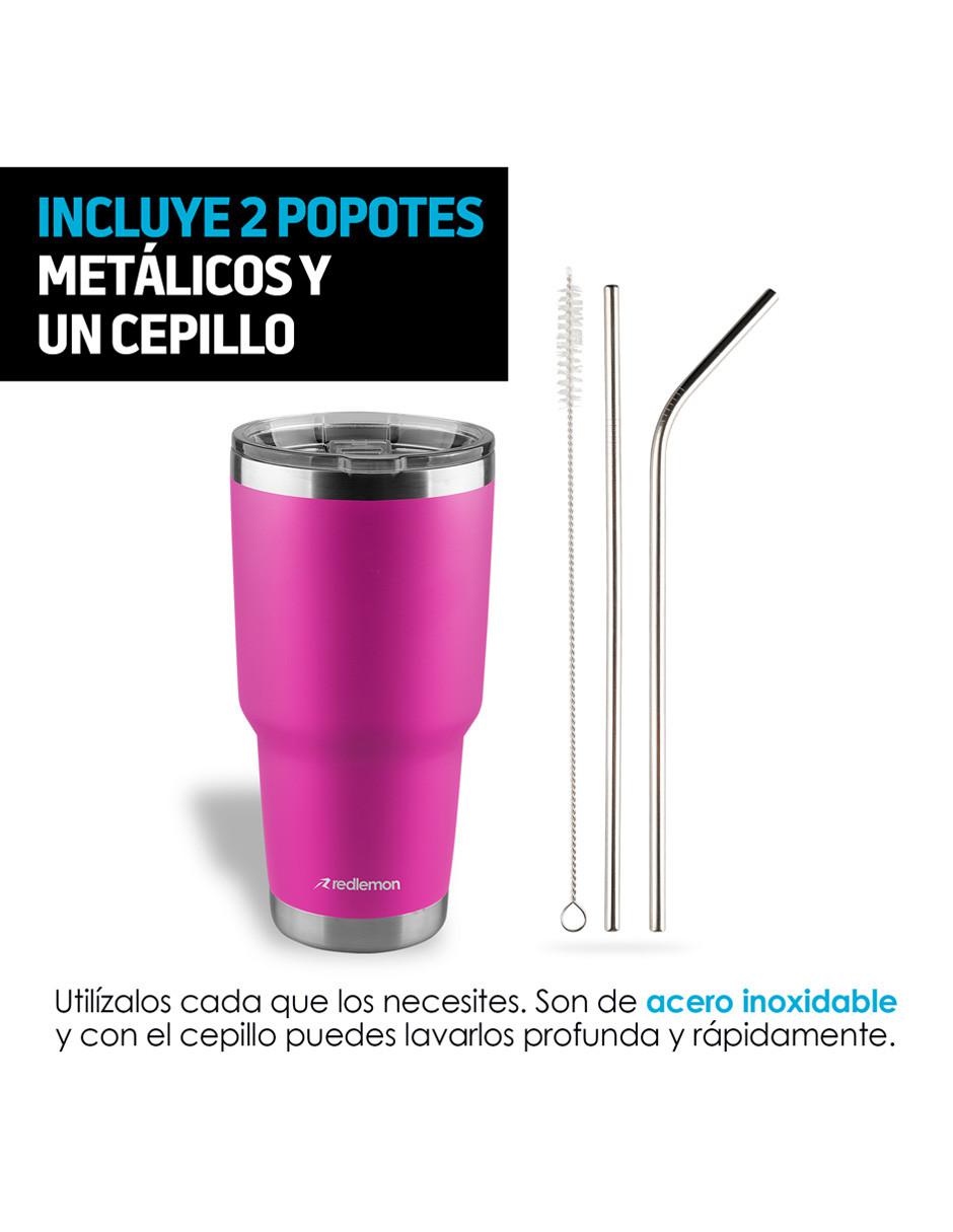Termo de acero inoxidable con tapa disc top 800 ml 4