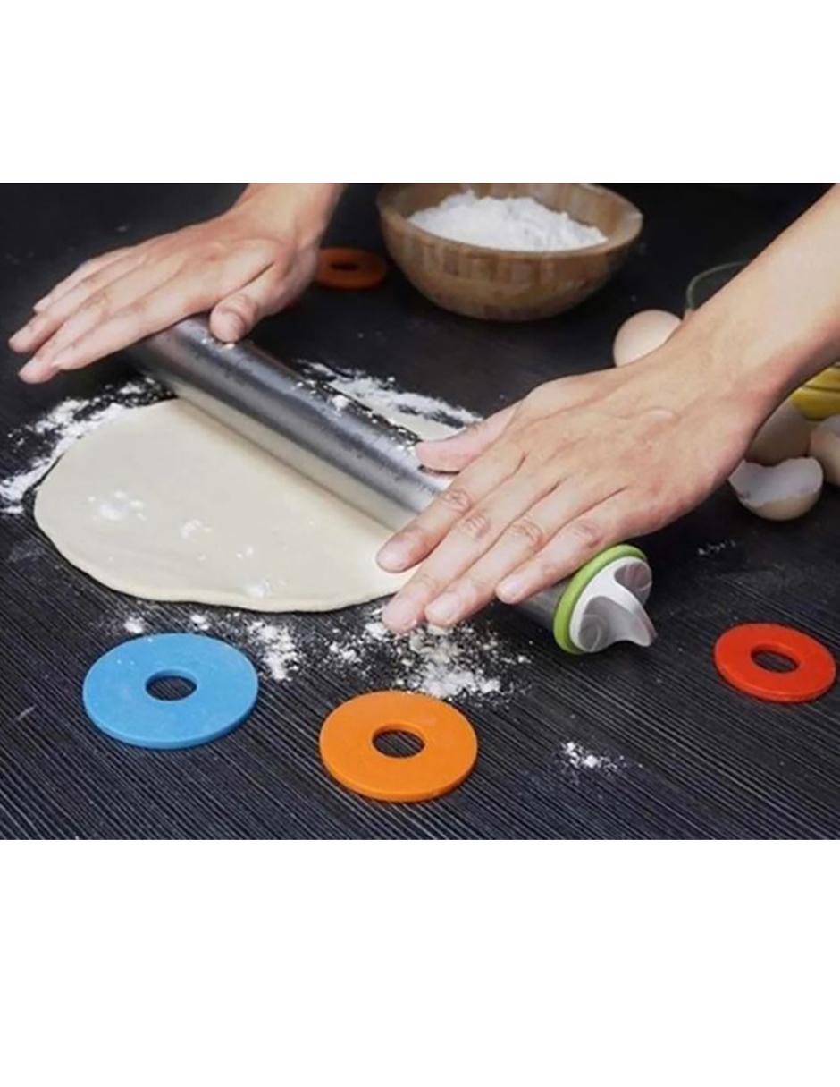 Rodillo acero Fondant 4 niveles 3