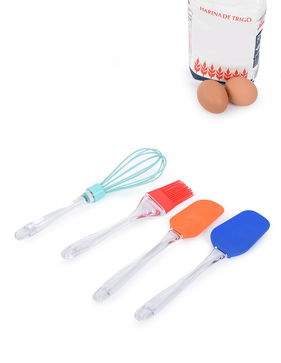 Set utensilios de silicón 2