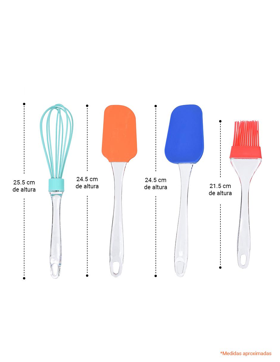 Set utensilios de silicón 3
