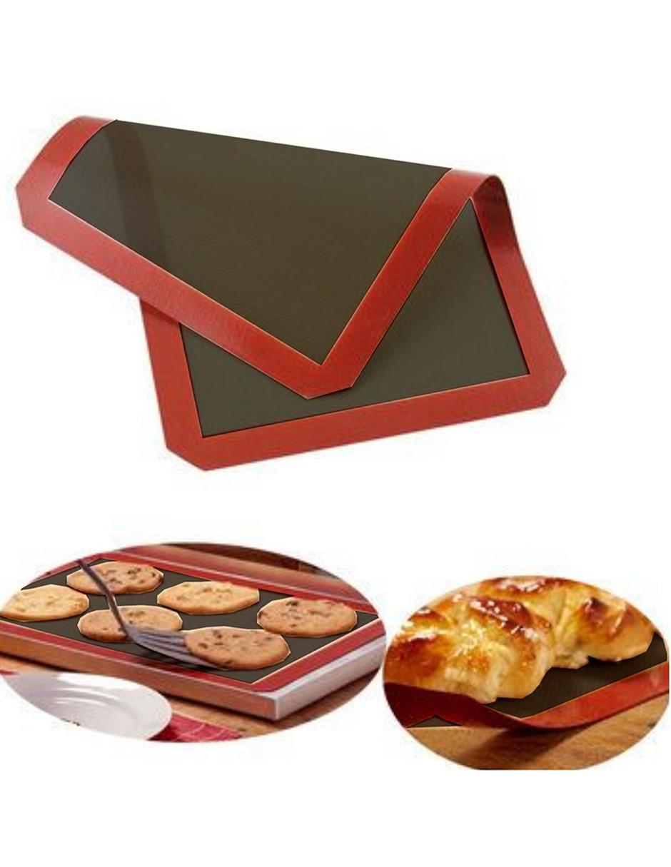 Tapete para hornear pizza y para masa de silicón 2
