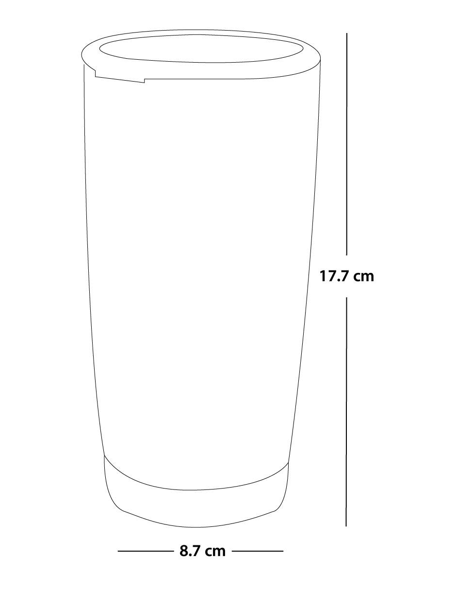 Termo 2Drink de acero inoxidable
