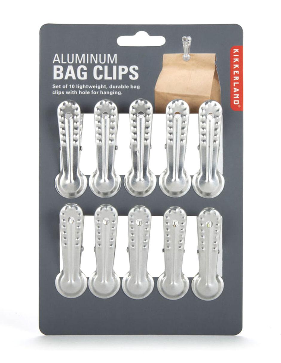 Set de 10 pinzas para cerrar bolsas 4