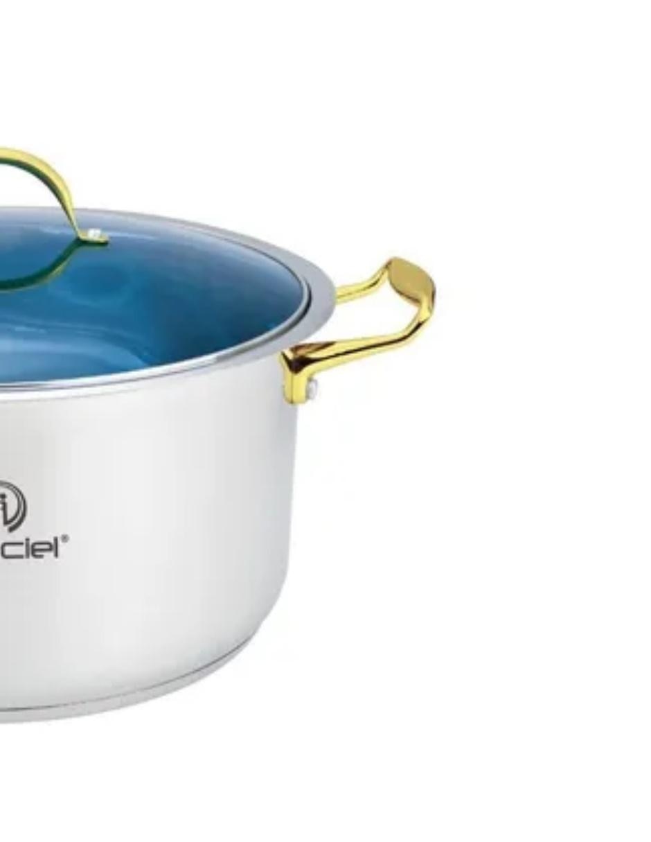 Batería de cocina 34 Havana Sunrise de acero inoxidable 1 pieza