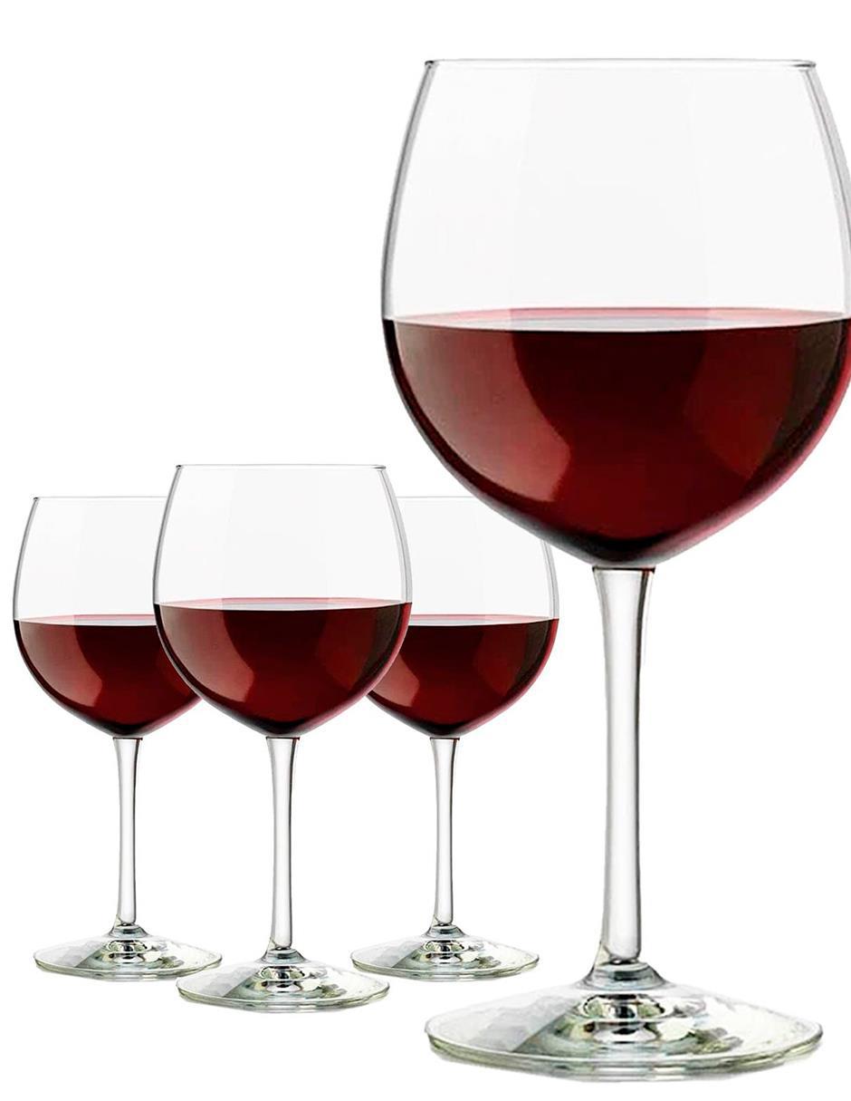 Juego de copas de vino Libbey sin tallo de 12 piezas para vinos tintos –  Libbey Shop