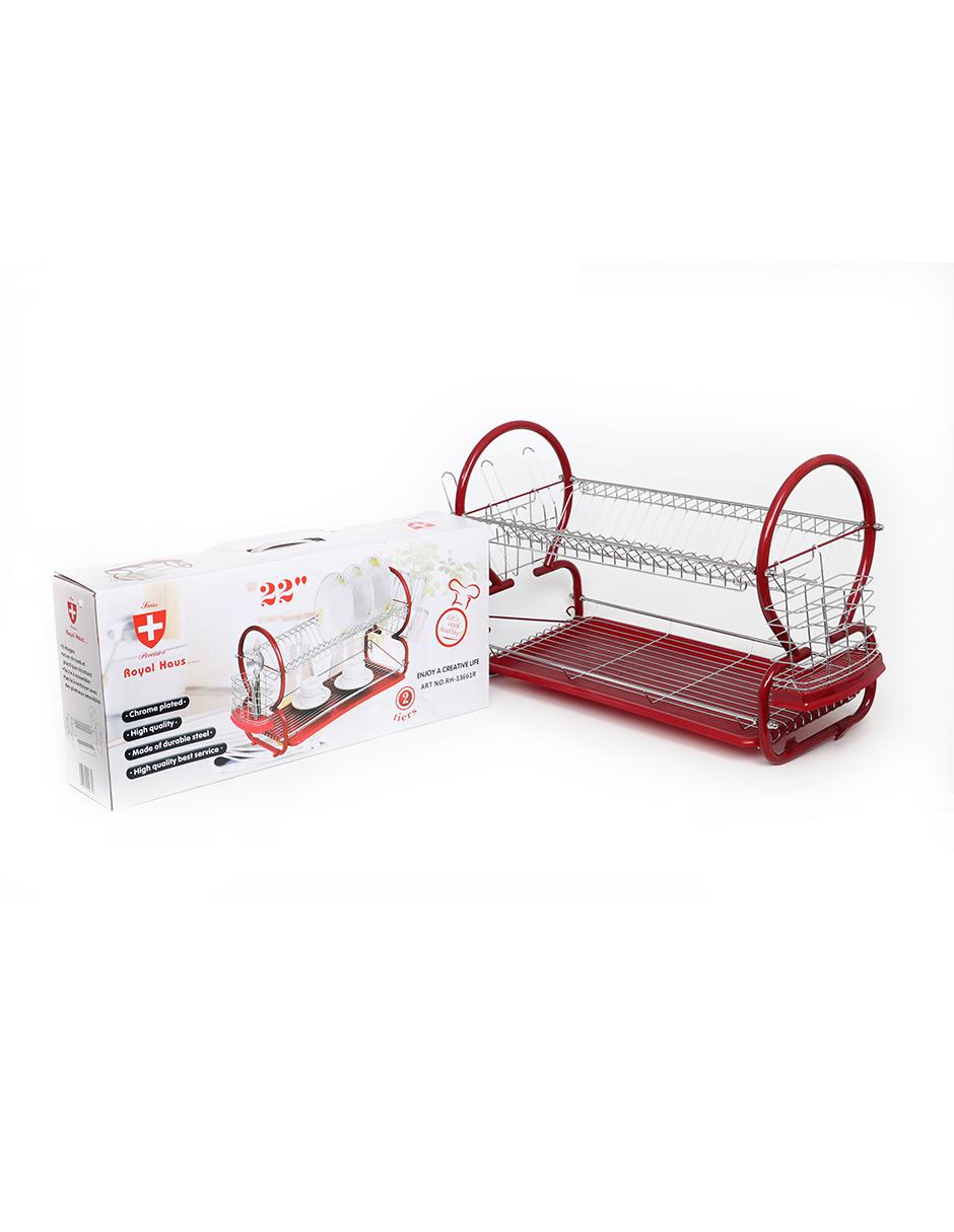Escurridor de trastes Apolo de acero inoxidable 3