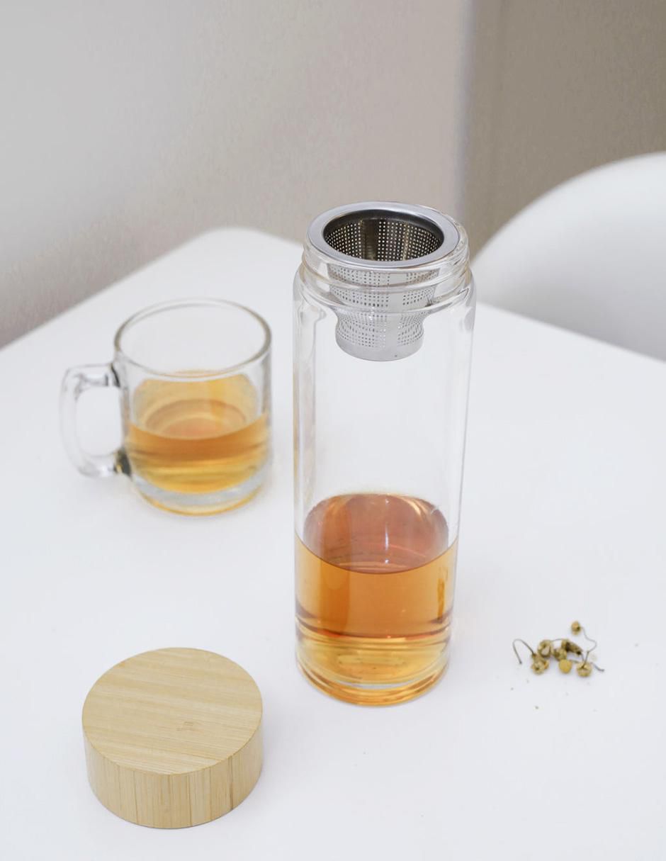 Infusor de bambú para té 5