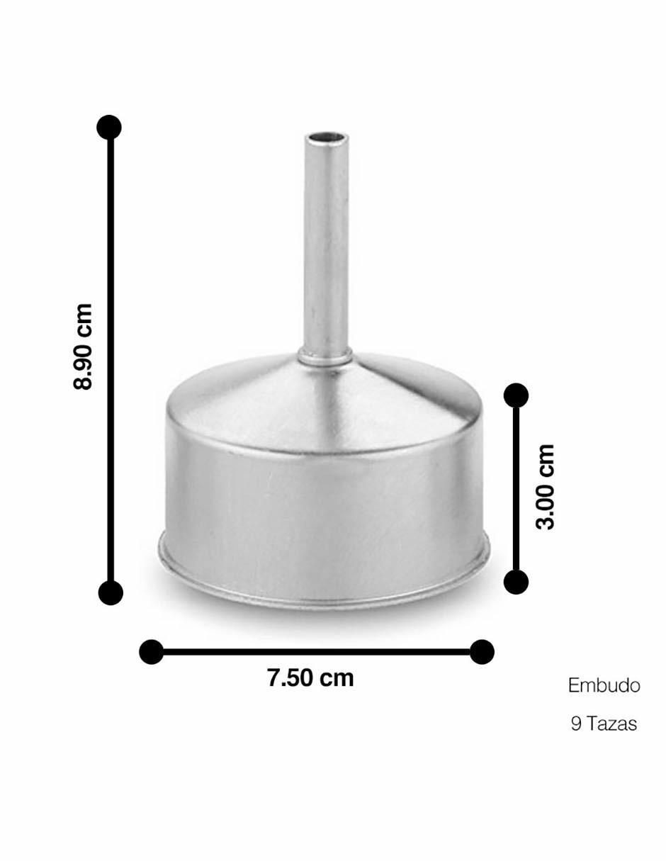 Embudo para cafetera Prensado Francés 2