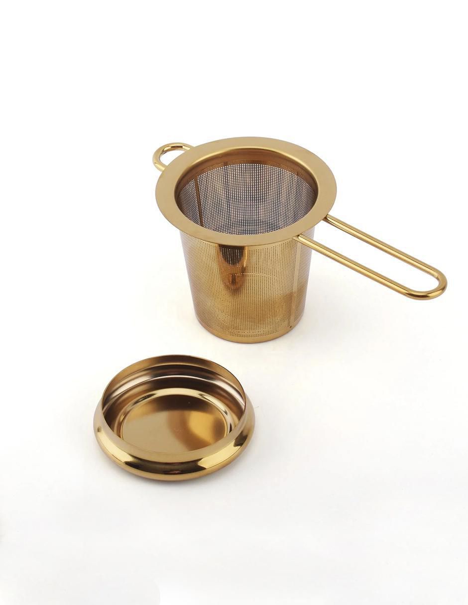 Infusor de acero inoxidable para té