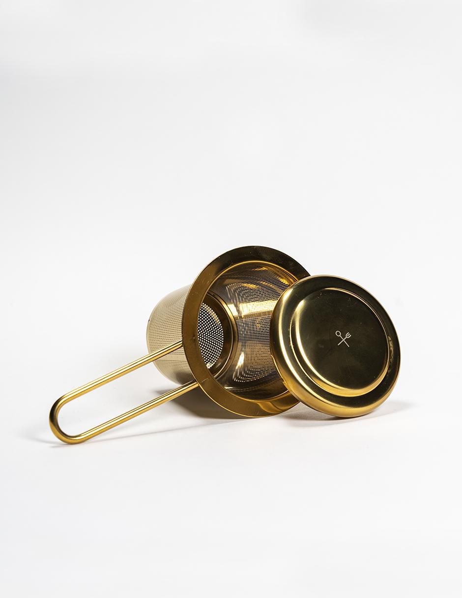 Infusor de acero inoxidable para té 2