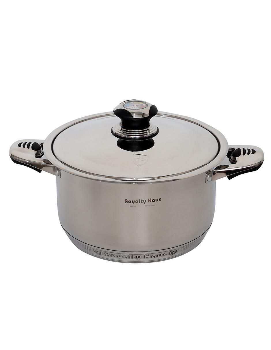 Batería de cocina de acero inoxidable antiadherente combinado 16 piezas 2