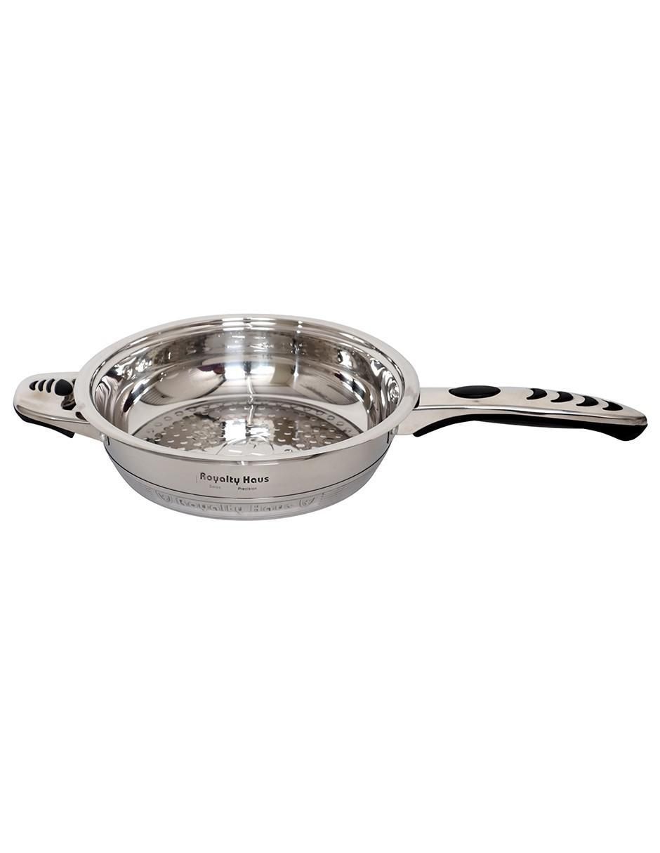 Batería de cocina de acero inoxidable antiadherente convencional 12 piezas 2