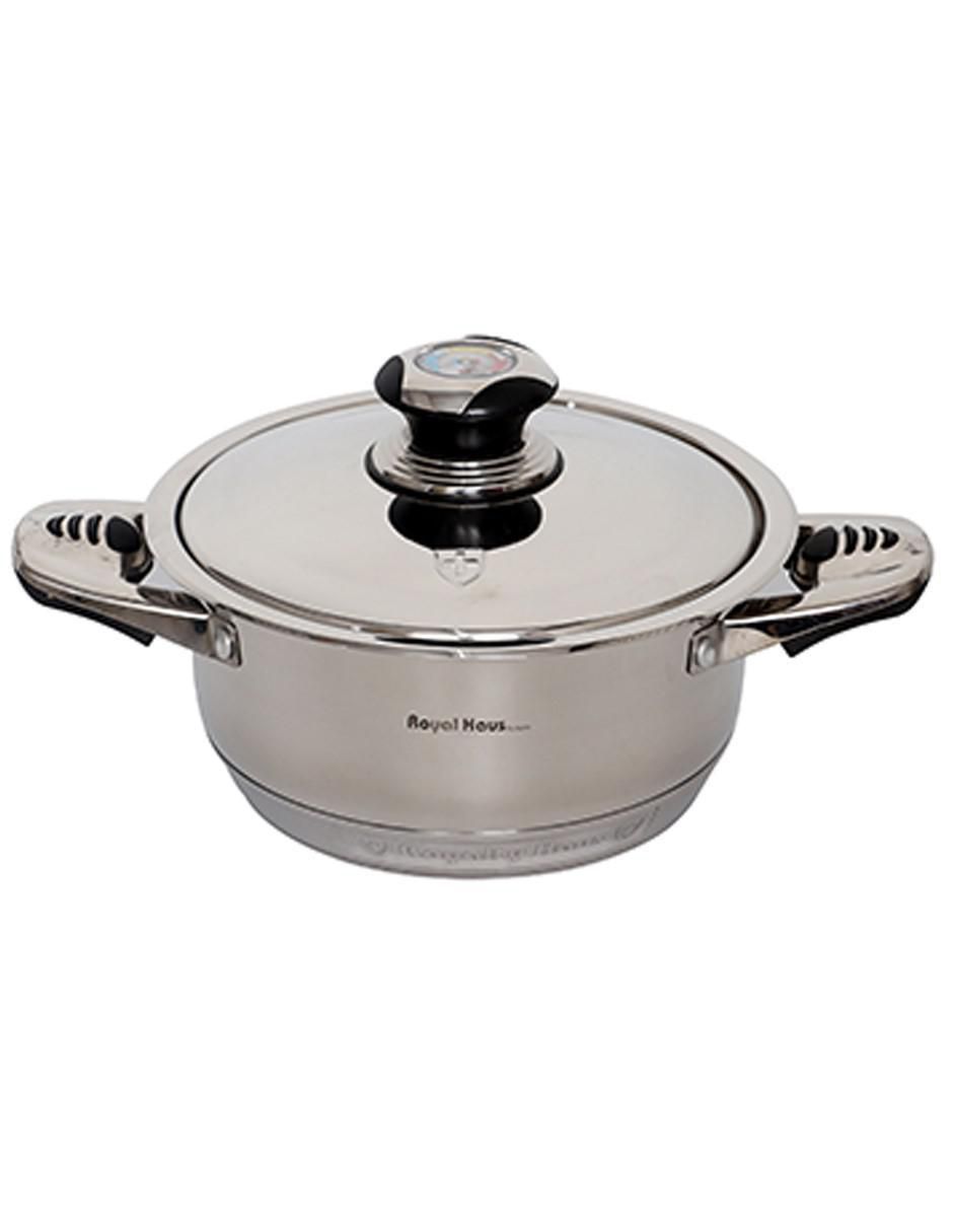 Batería de cocina de acero inoxidable antiadherente convencional 12 piezas 8