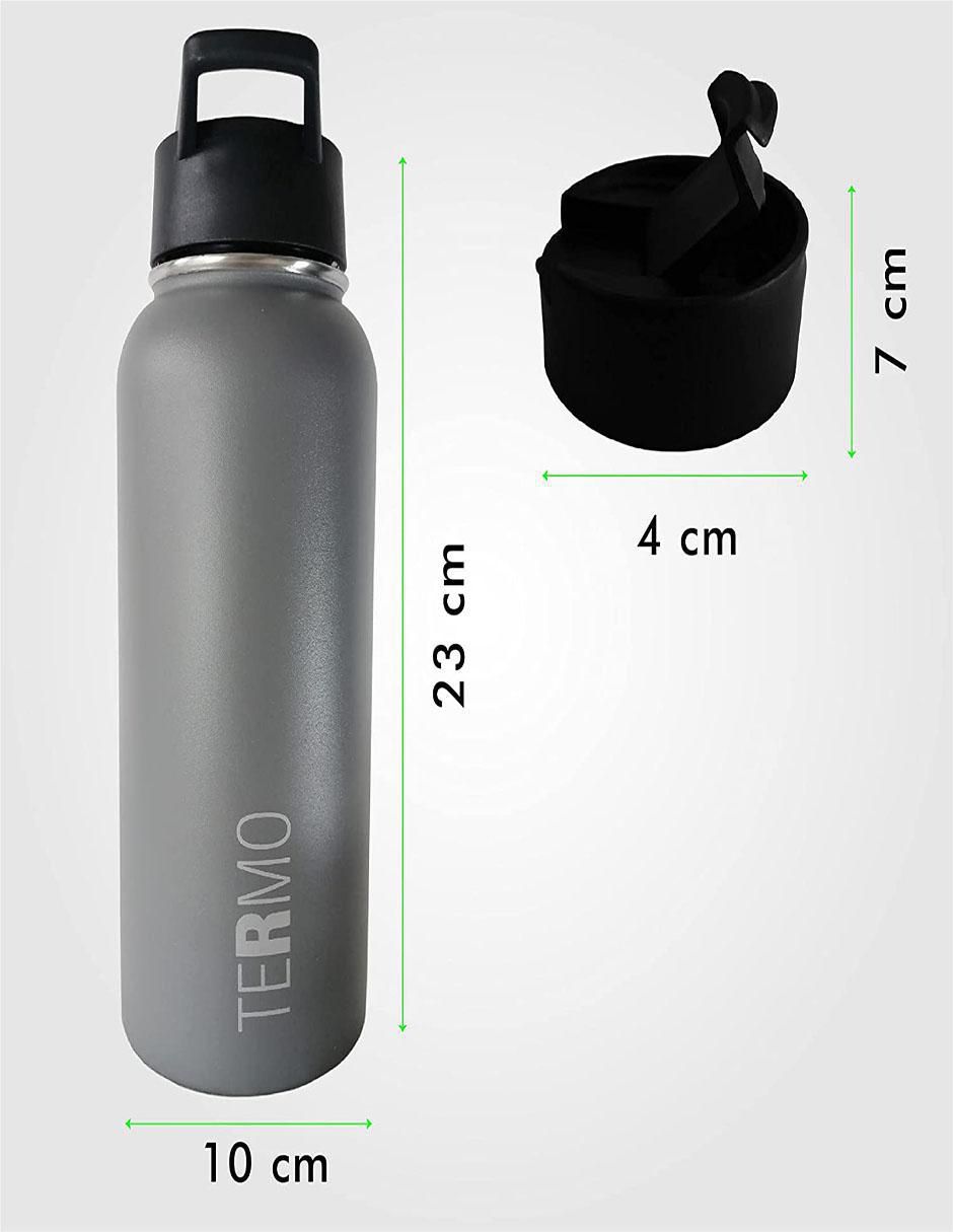 Termo doble pared de acero con tapa rosca 947 ml 2