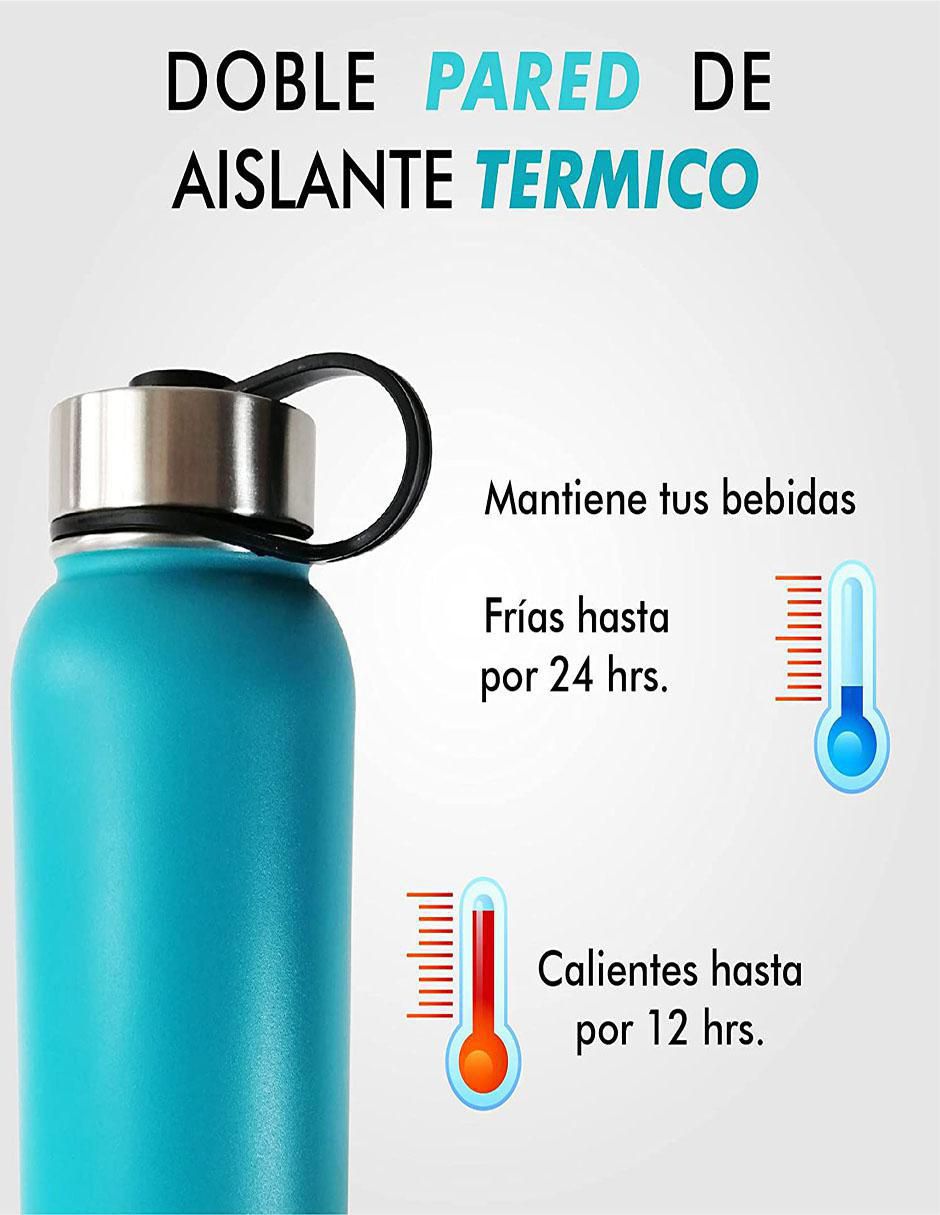 Termo doble pared de acero con tapa rosca 947 ml 3