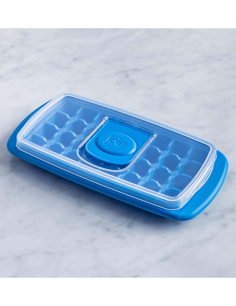 MOLDE PARA HIELOS MINI CON TAPA AZUL
